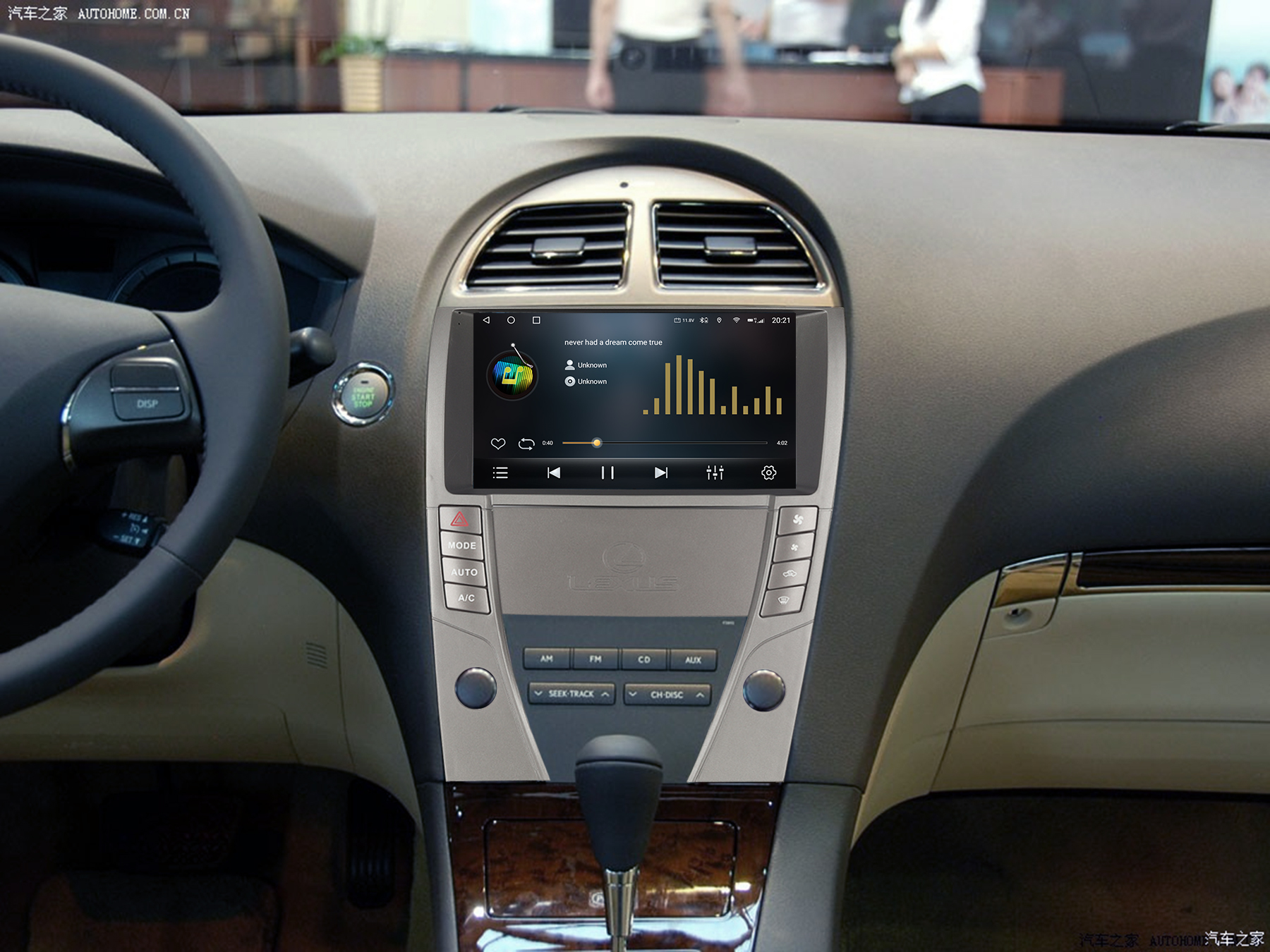  Lexus ES ES240 2006-2012 Android Car Dvd Player 