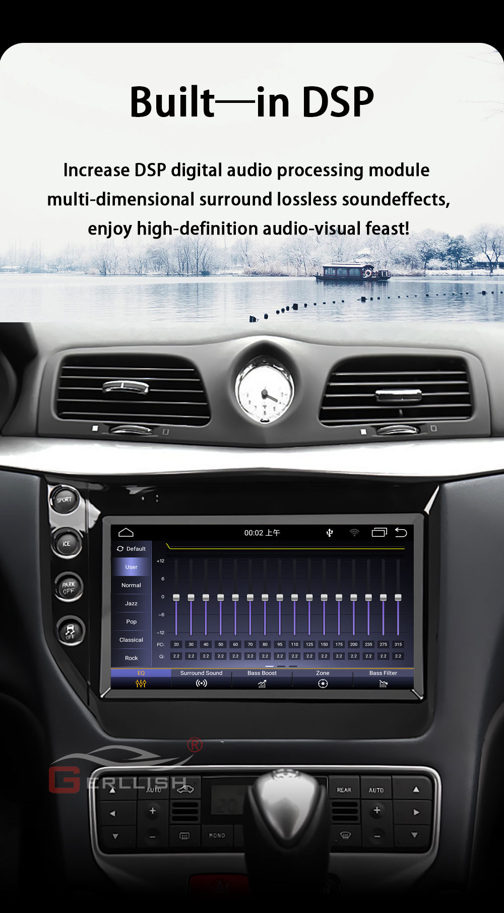 Maserati GT dsp radio player