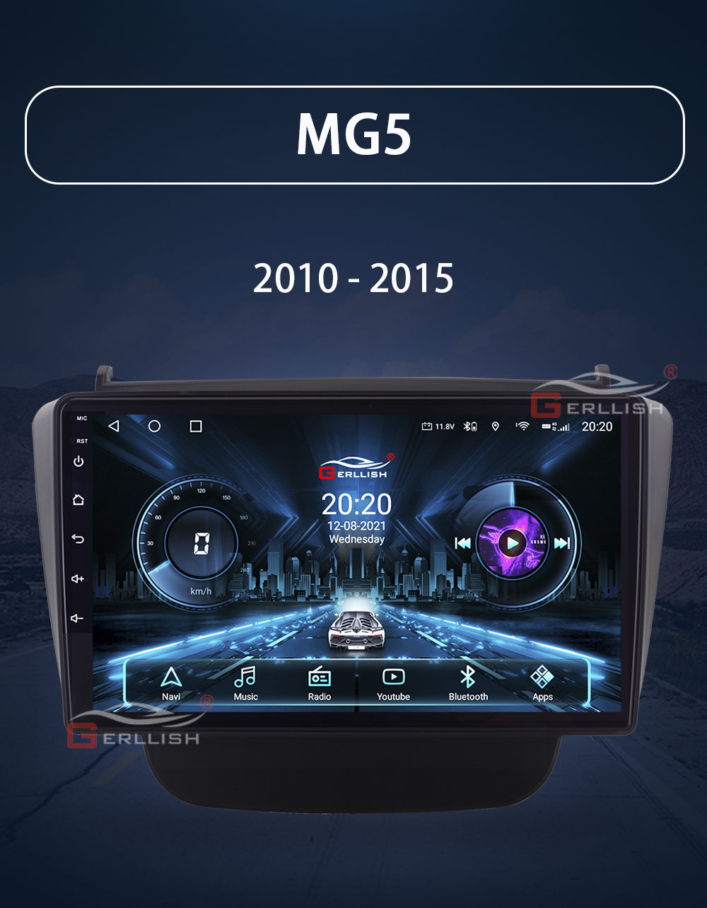 MG5 Android radio car player