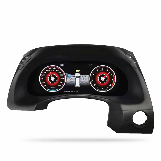 LCD Speedometer Digital LCD Instrument Linux Dashboard Panel