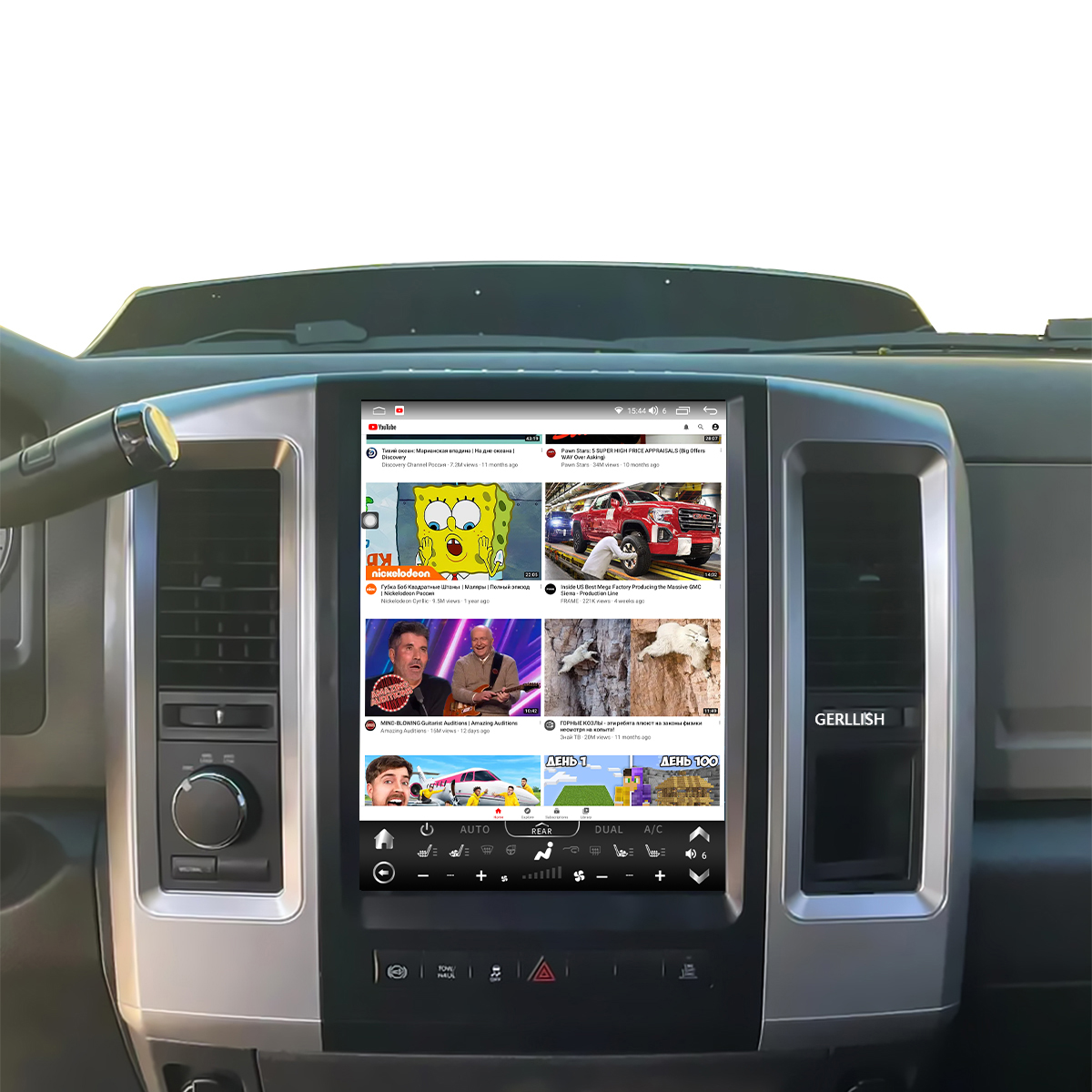 Dodge RAM 1500 Android Car Multimedia Player