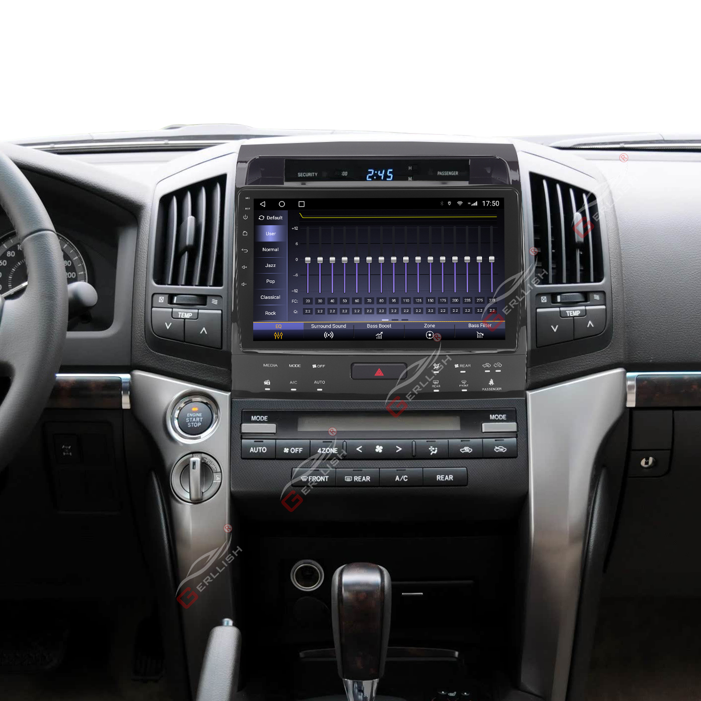 Land Cruiser LC200 Auto Radio Stereo GPS Navigation