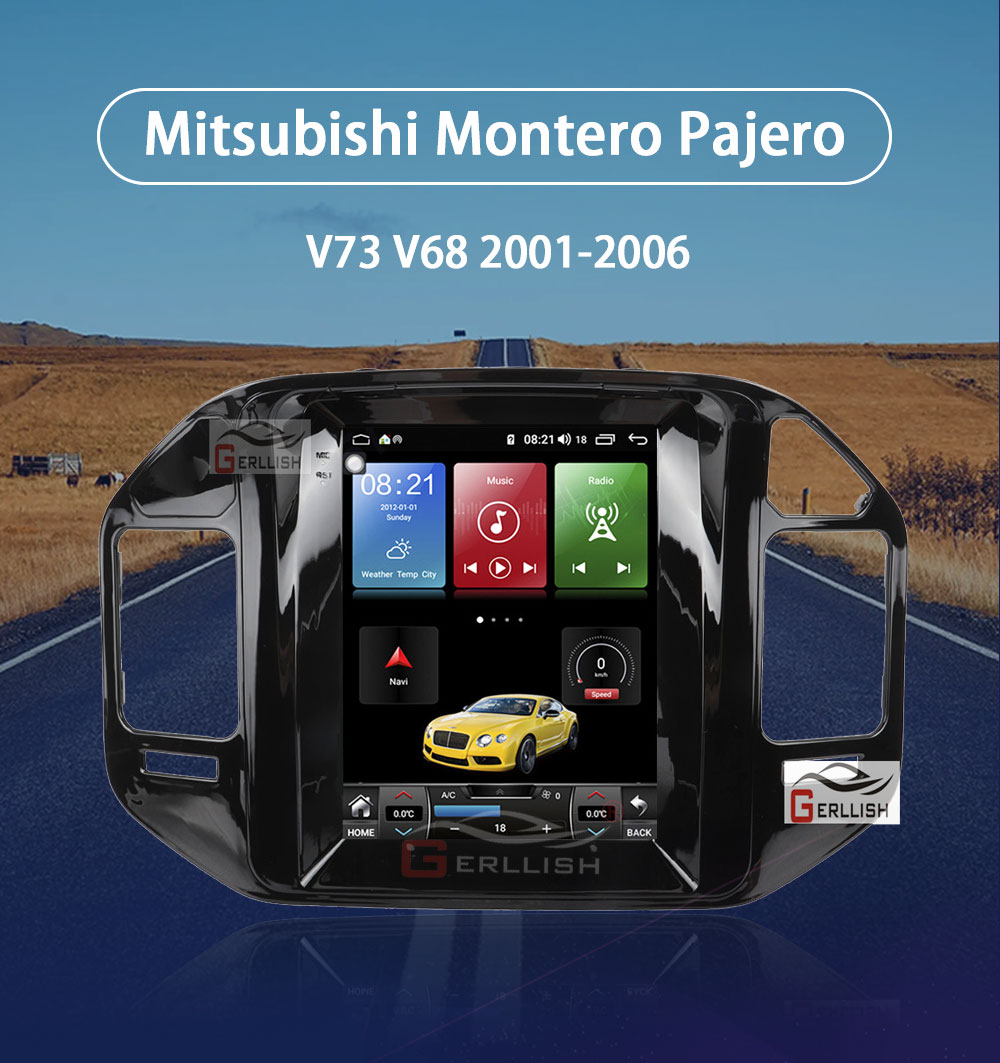 Mitsubishi Pajero mudic car dvd player 