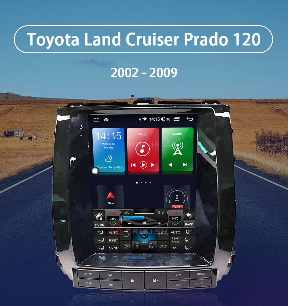 Toyota Prado 120 car DVD player