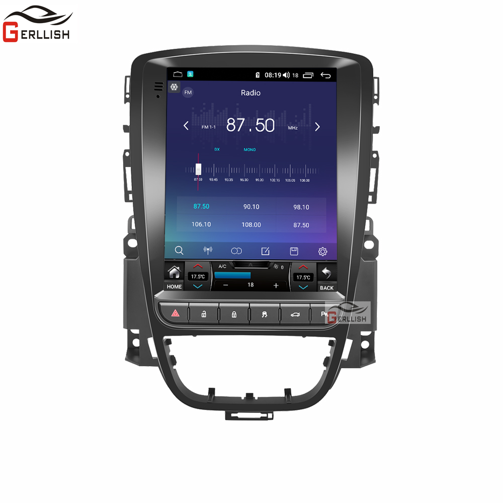 Buick Excelle GT XT OPEL Astra J 2009-2013 Radio Stereo Tesla Vertical Screen Android Car Radio DVD Player