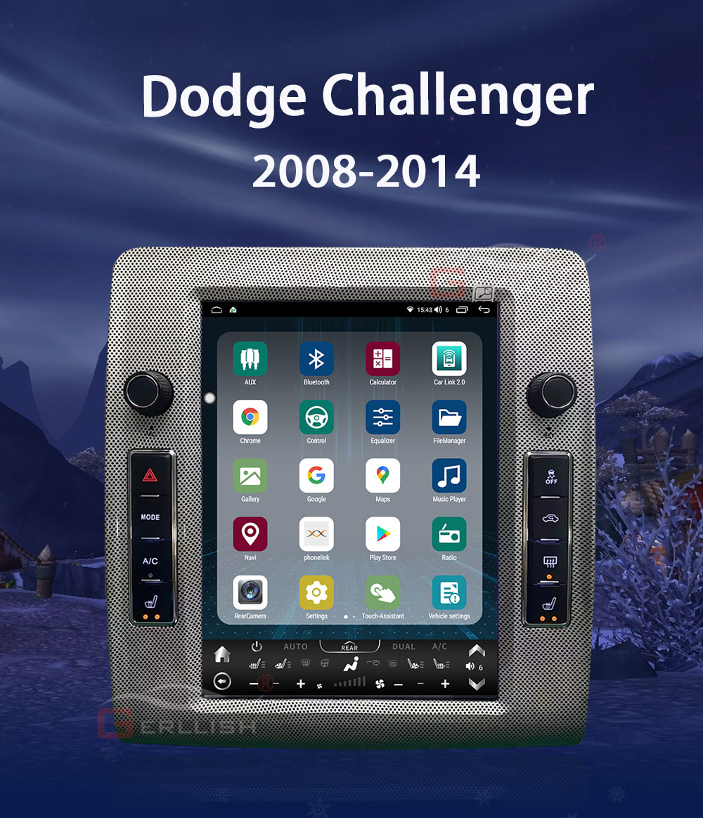 Dodge Challenger radio car DVD player