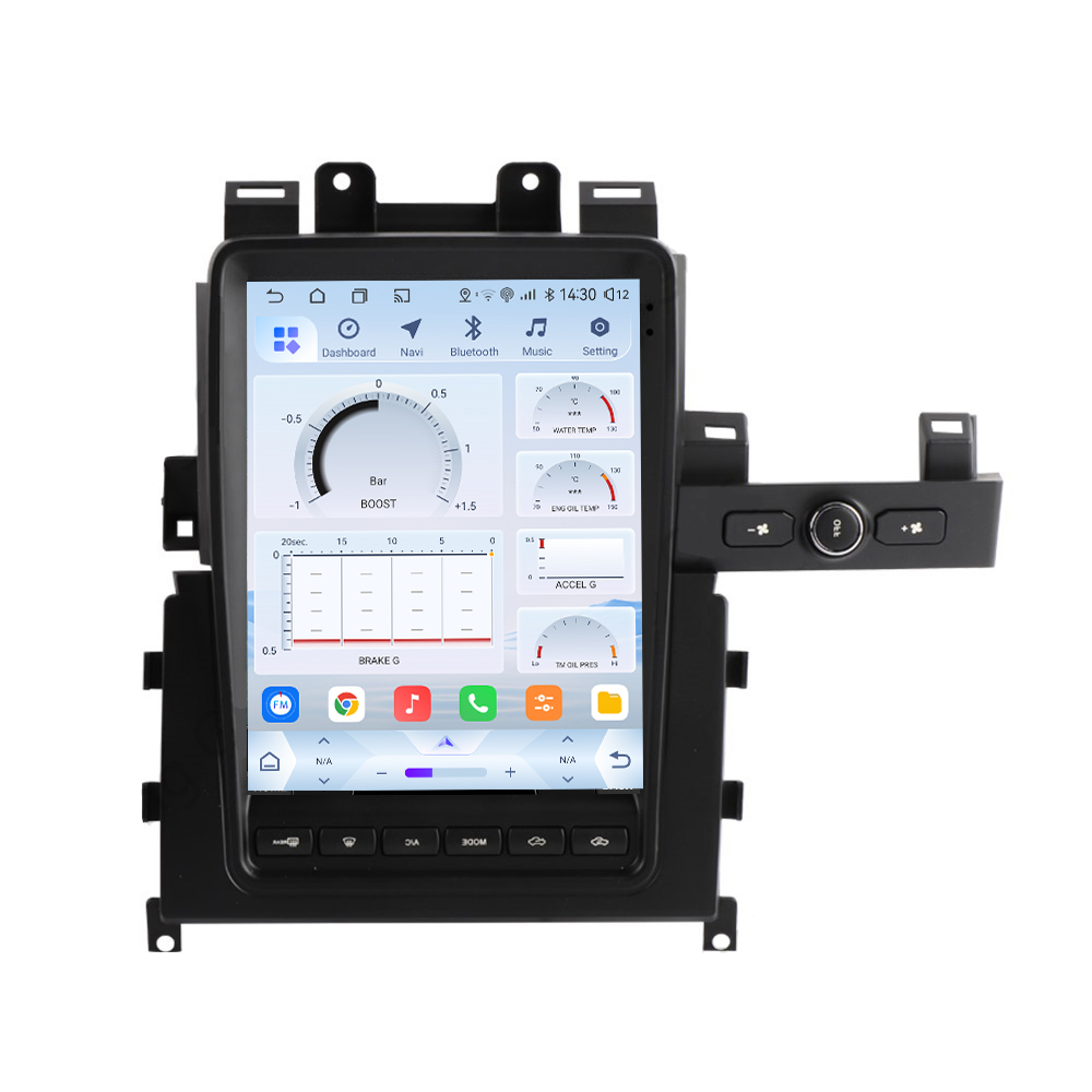 Nissan GT-R Android Radio Tesla Screen 