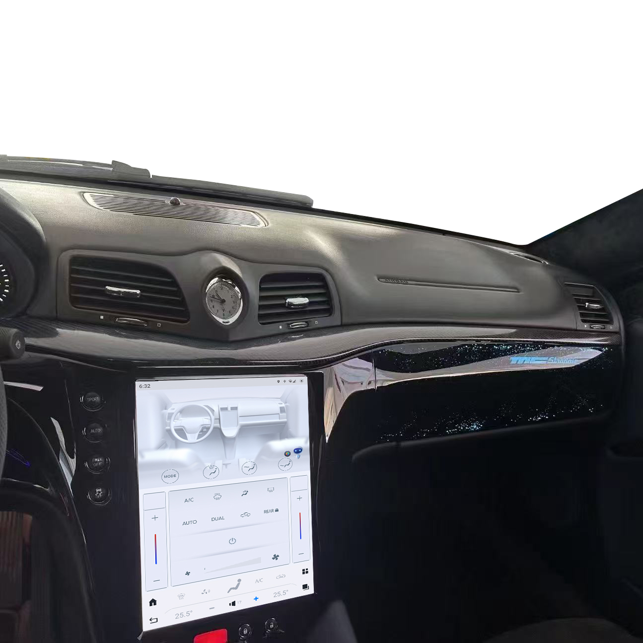 Maserati GT Car GPS Navigation Head Unit