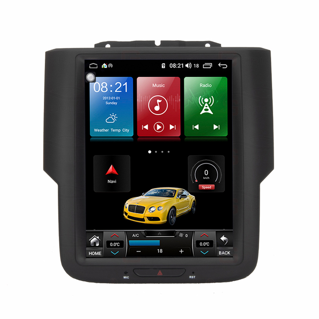  Dodge Ram 2014-2018 Tesla Style Android Car Radio Stereo Gps Navigation 