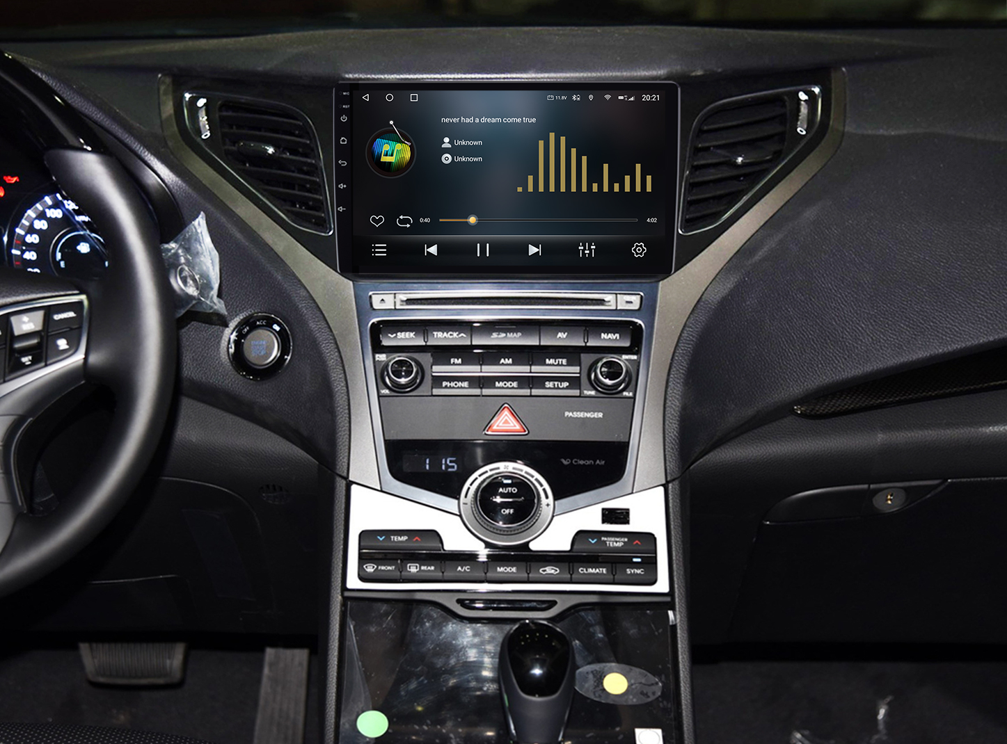 Car DVD Player Radio Hyundai AZERA 2014 2015