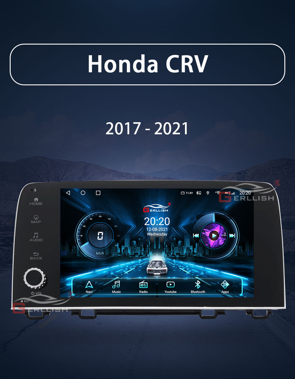 Honda Crv Android radio player