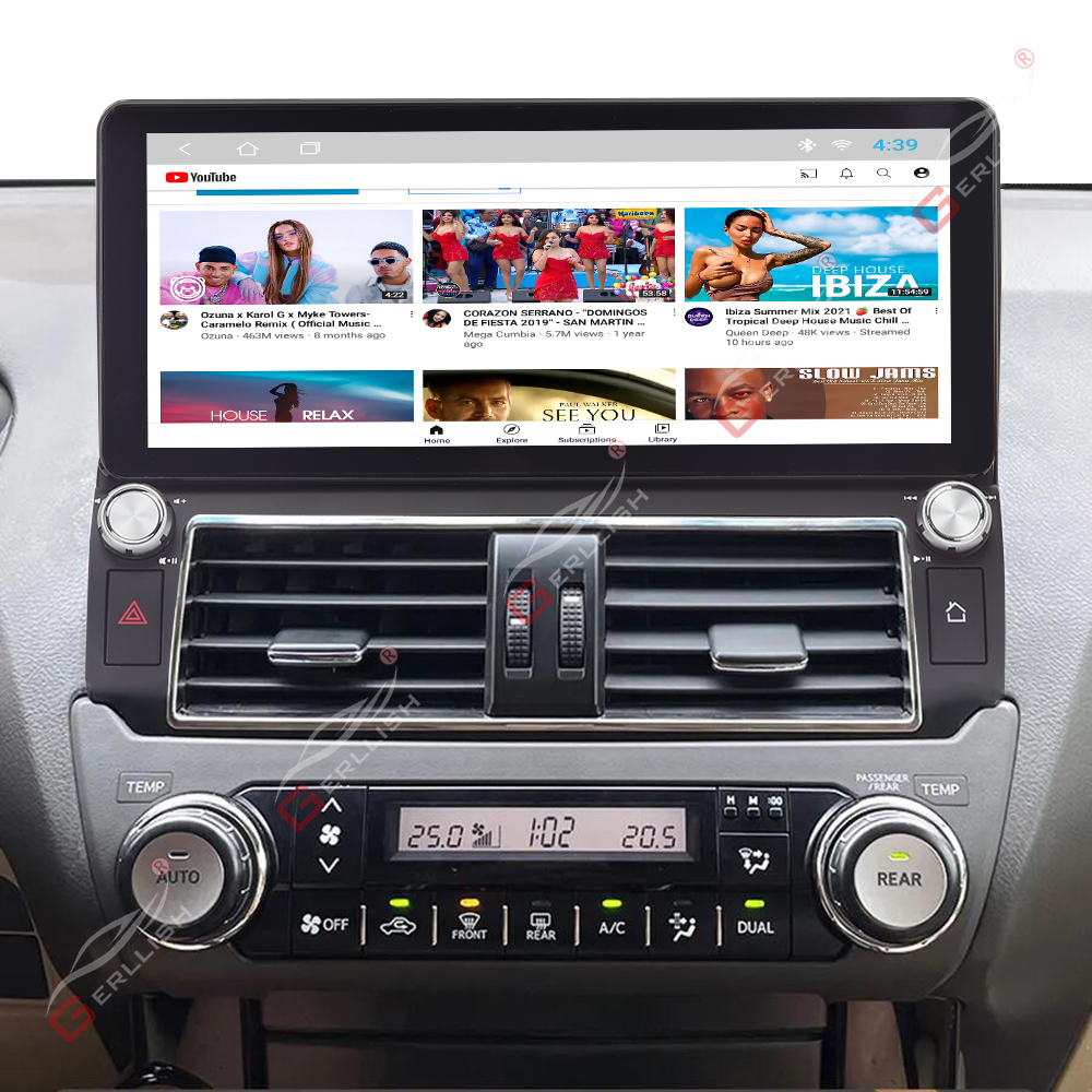 Land Cruiser Prado 150 Android Car Multimedia Player
