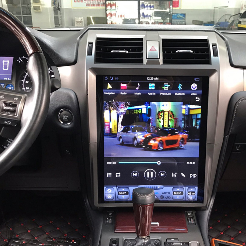  Lexus GX J150 GX400 GX460 2010-2018 15 Inch Tesla Style Android Car Radio Dvd Player