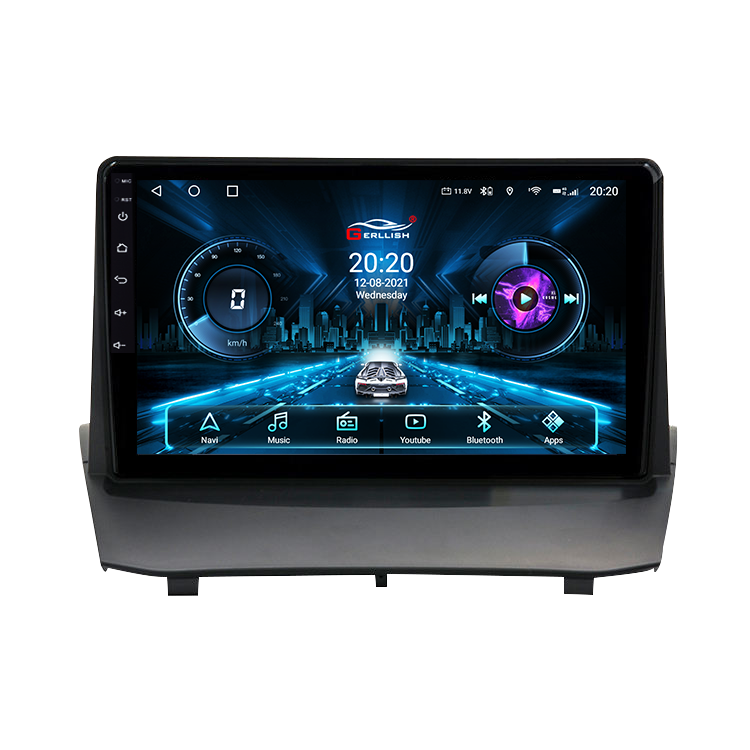 Car Navigation Android Player Ford Fiesta 2004-2018 Radio Video Mp5 Wifi Gps Multimedia System Full Touch Screen Ips