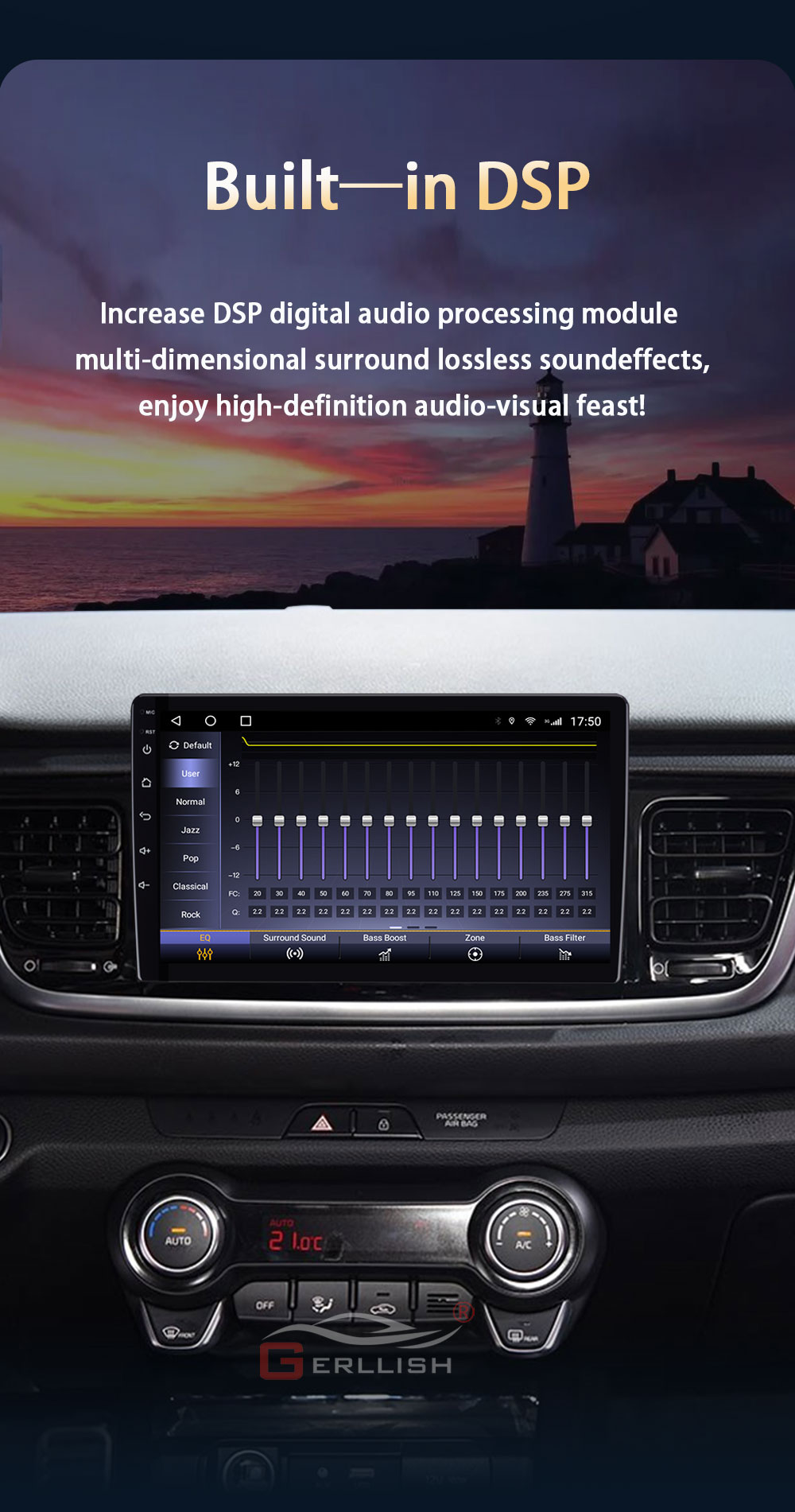 Kia RIO car dsp radio