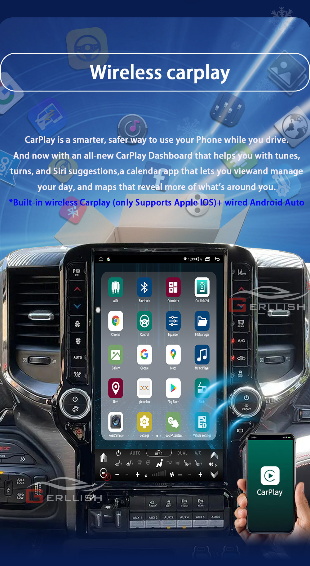 Dodge Ram Android carplay