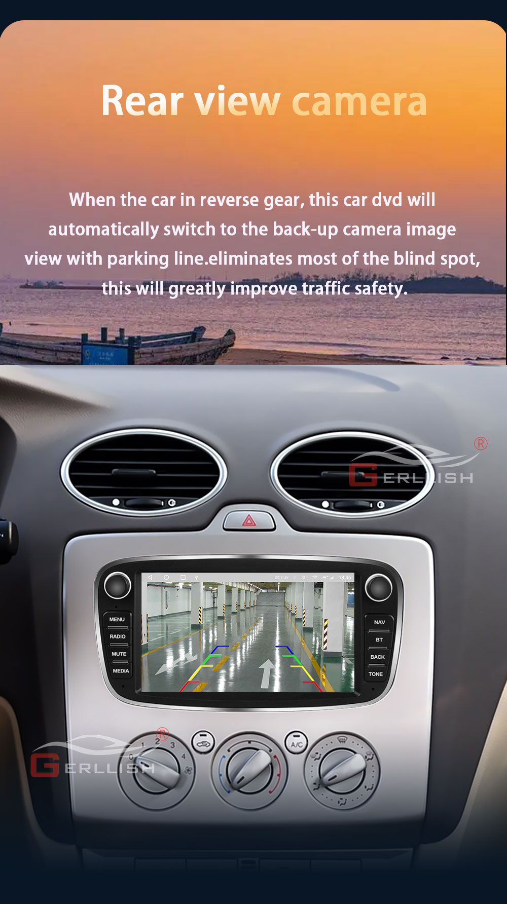 Ford Focus radio camera