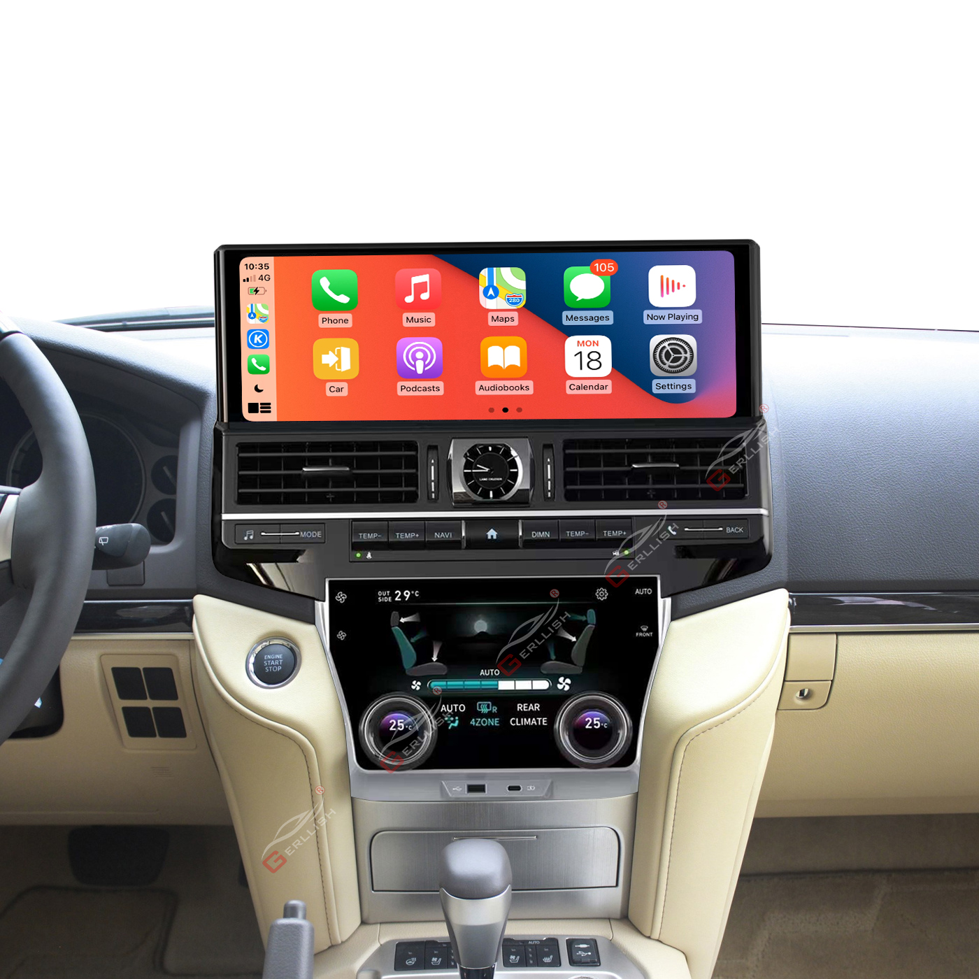  Land Cruiser 200 Car Radio Player Multimedia