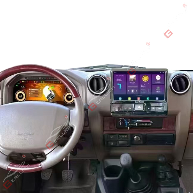 LCD Gauges Toyota Land Cruiser LC70 71 76 78 79 Car Digital Cluster Display 