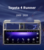 Android Car dvd Radio Touch Screen Multimedia Player GPS Navigation 4G WIFI for Toyota 4Runner 2009-2021 