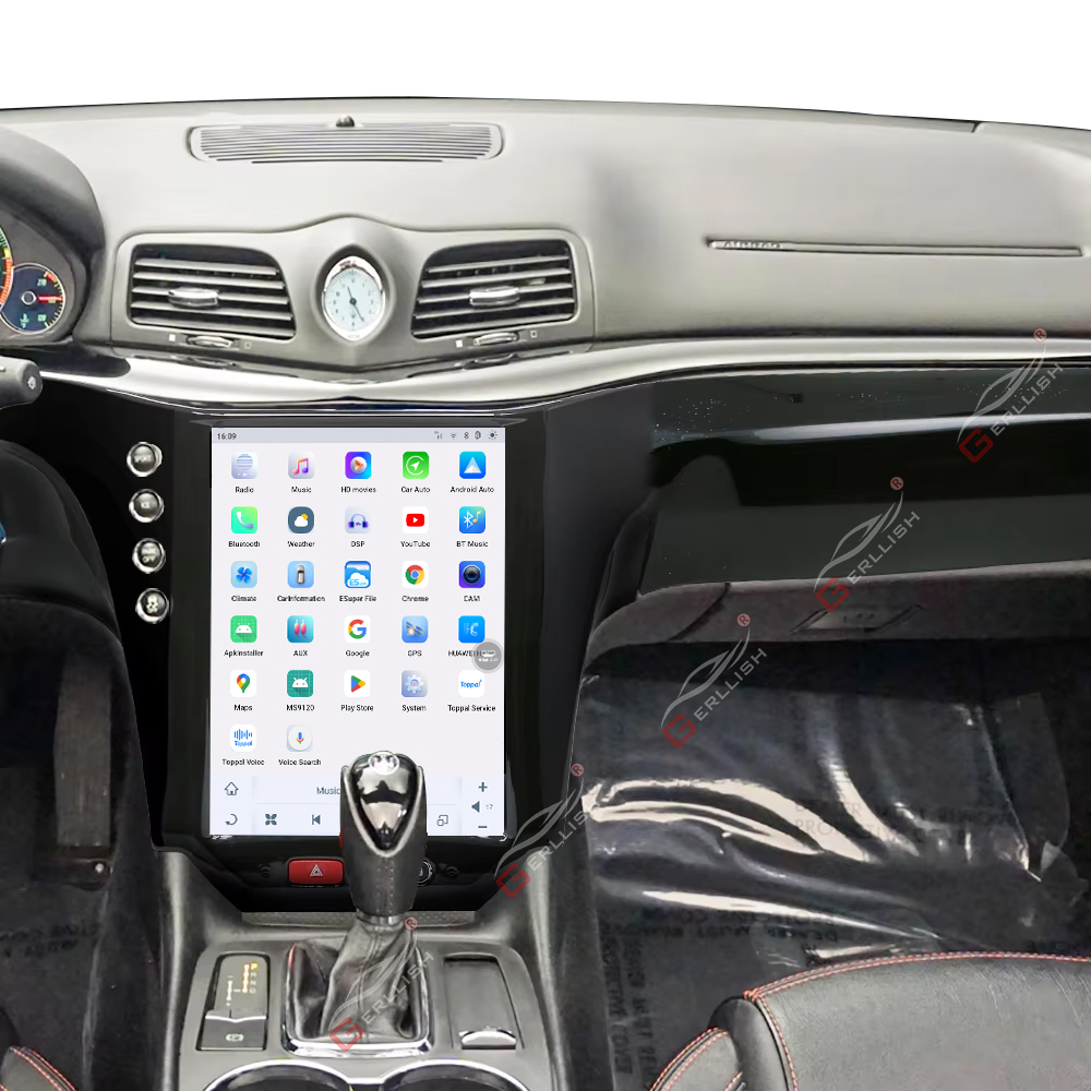 Maserati GT Car GPS Navigation Head Unit