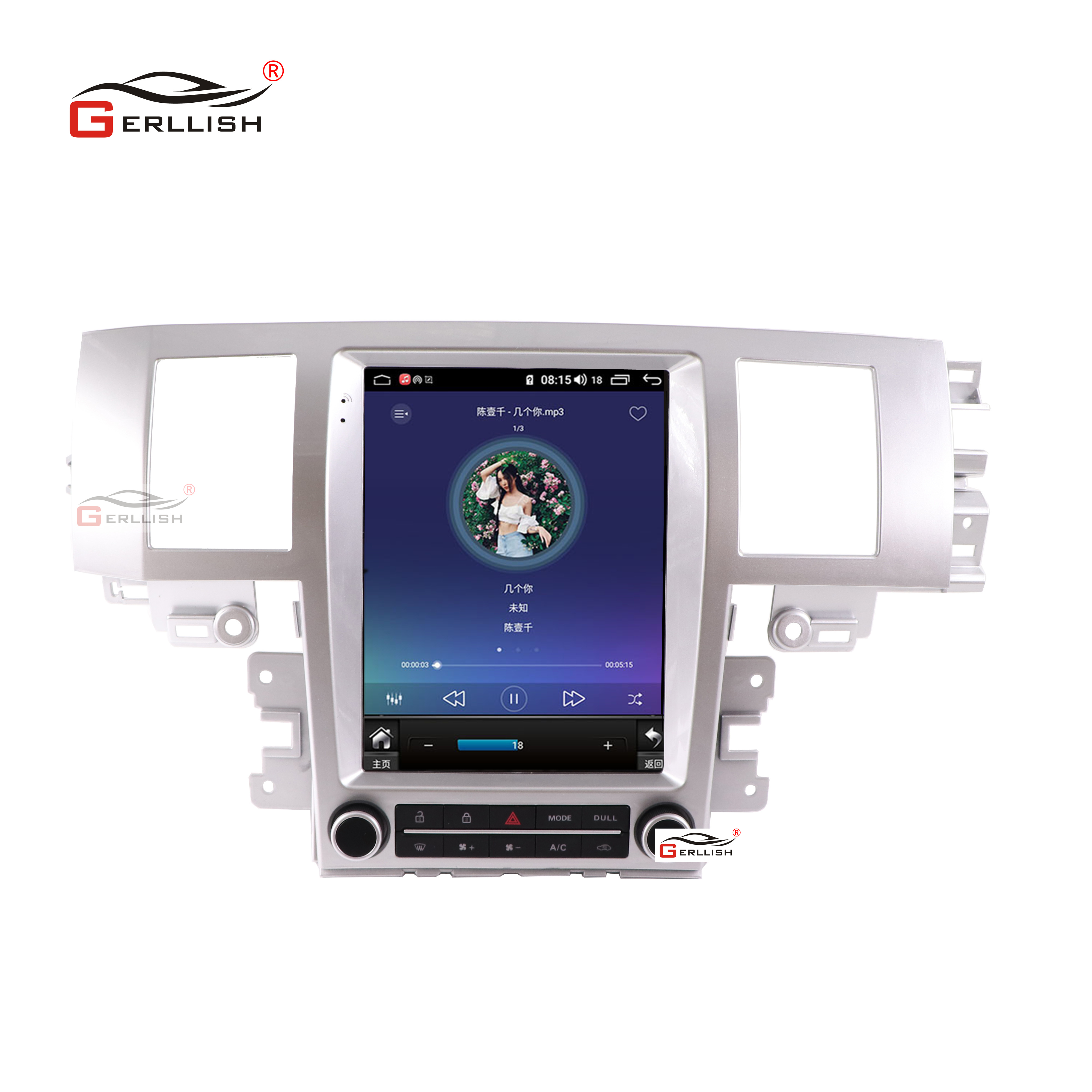 Jaguar XF X250 2004-2015 Navigation GPS Radio Stereo Tesla Style IPS Screen Android Car Radio Video DVD Player