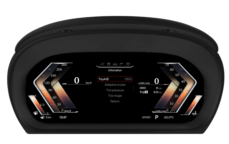 BMW 3Series E90 Digital Dashboard Panel LCD