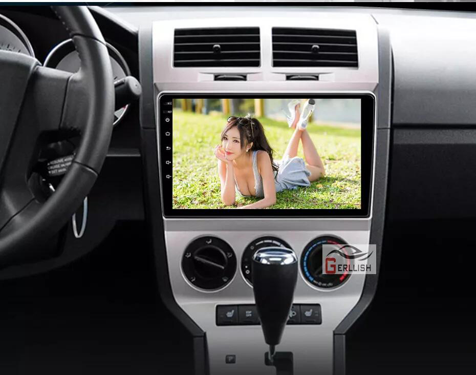 Android Car GPS DVD Player Dodge Jcuv Caliber SXT 2013 2014 