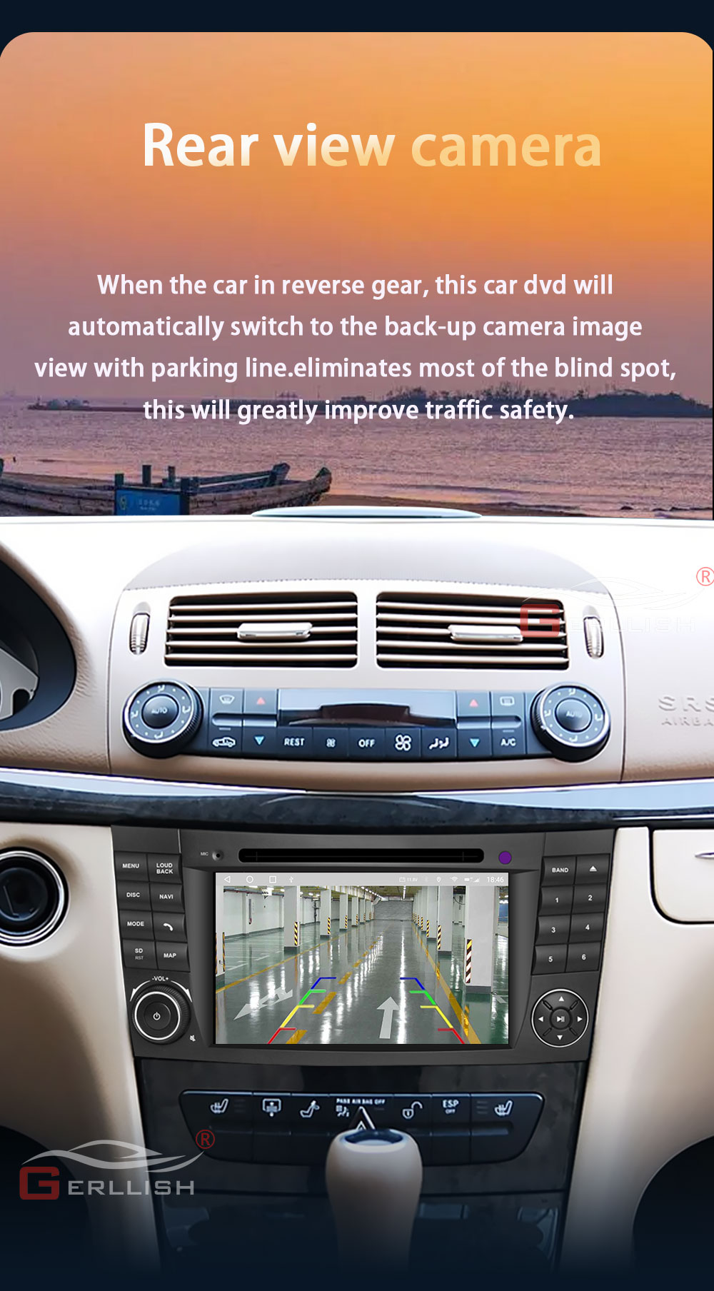 Mercedes Benz E-Class car camera