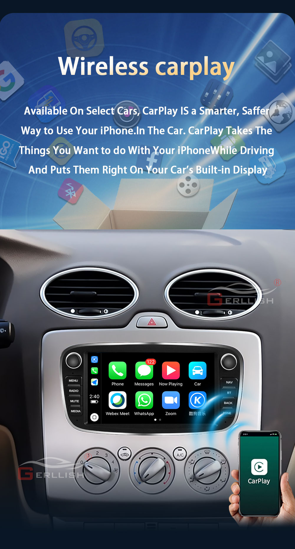 Ford Focus Android carplay