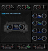 Dashboard Display Nissan Patrol Y62 Digital LCD Instrument 
